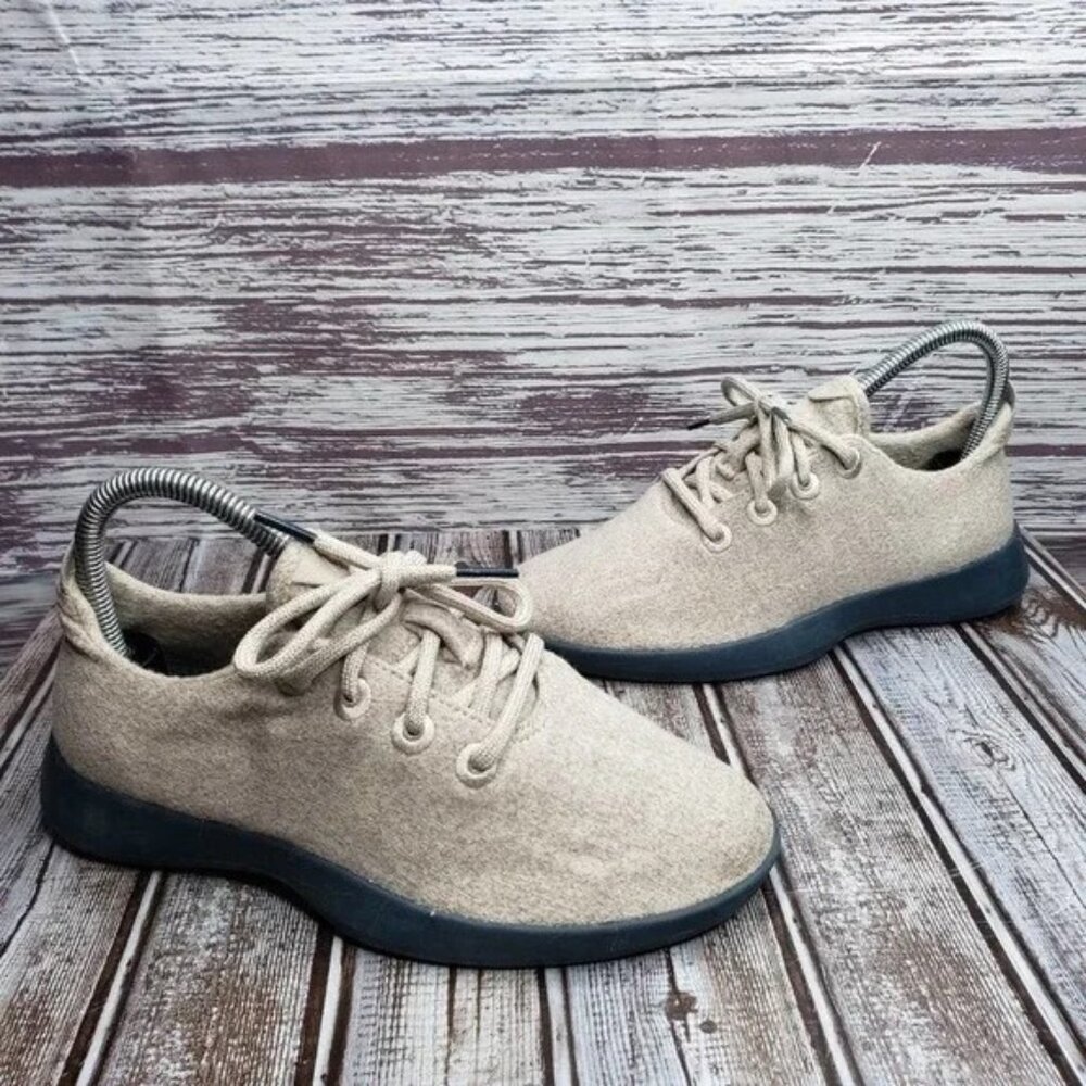 Allbirds Rare Kotare Sand Wool Runner Shoes Washable  size 7